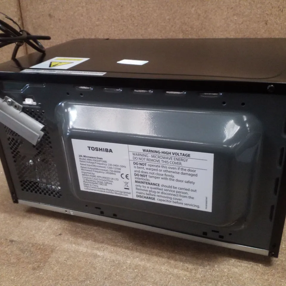 BOXED TOSHIBA MM2-EM20PF(MB) 20L MICROWAVE OVEN 
