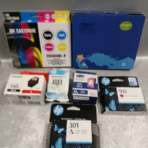 APPROXIMATELY 25 ASSORTED PRINTER INK CARTRIDGES TO INCLUDE HP, CANON, EPSON ETC 