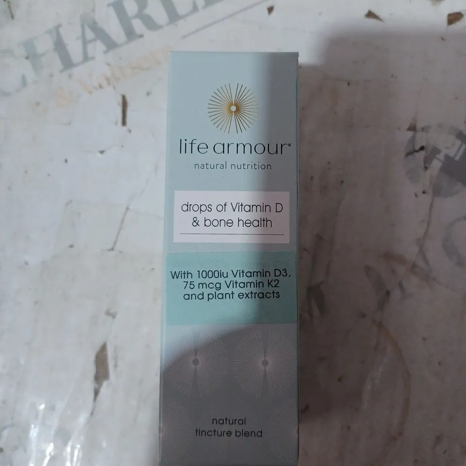 LIFE ARMOUR DROPS OF VITAMIN D & BONE HEALTH 