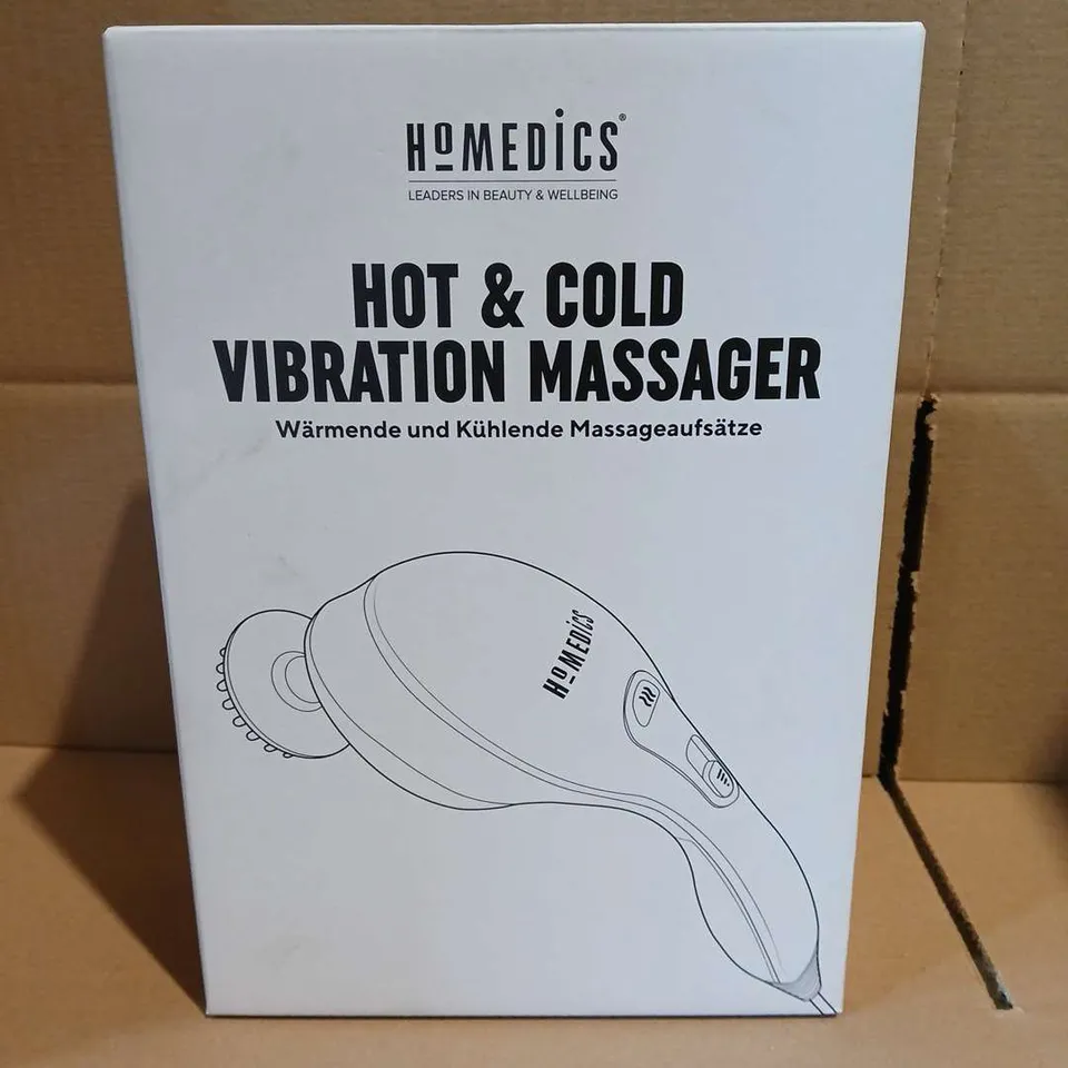 BOXED HOMEDICS HOT&COLD VIBRATION MASSAGER