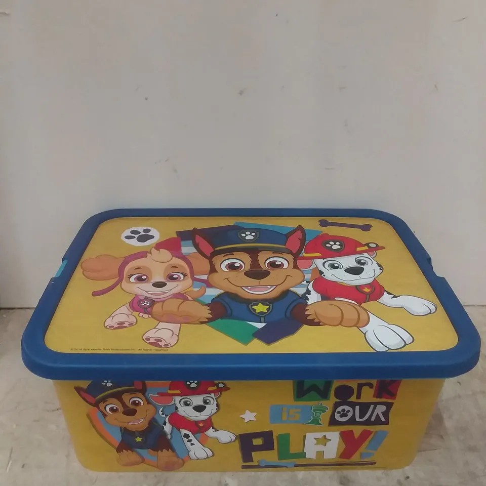 PAW PATROL STORAGE BOX 