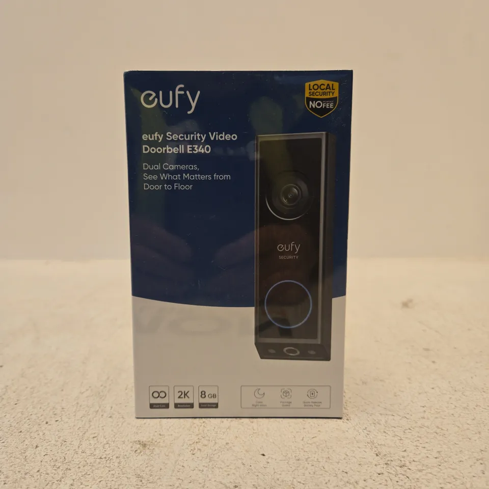 EUFY SECURITY VIDEO DOORBELL E340 – BOXED
