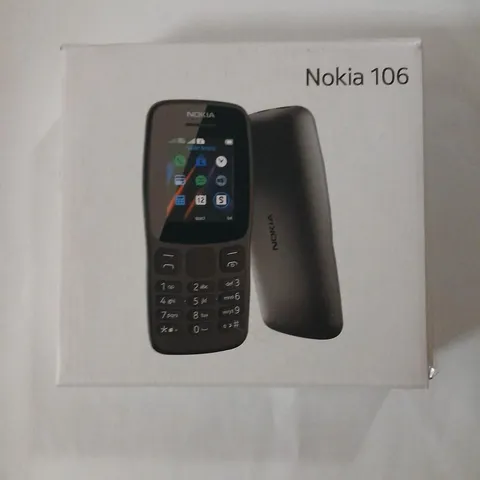 NOKIA 106 DUAL SIM MOBILE PHONE – BOXED