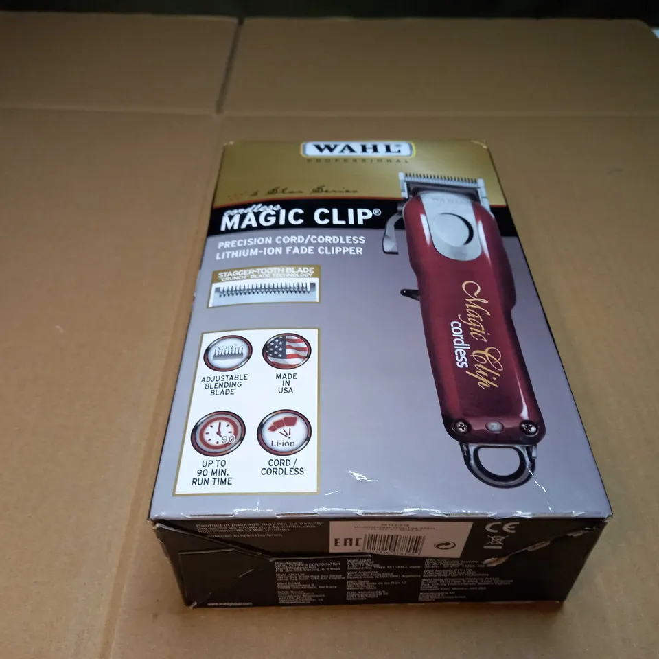 BOXED/SEALED WAHL PROFESSIONAL CORDLESS MAGIC CLIP