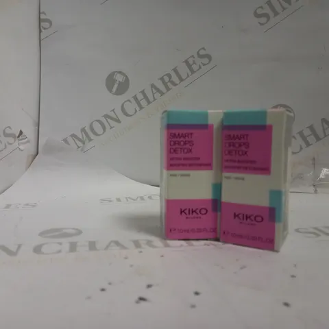 2 ASSORTED KIKO SMART DROPS DETOX
