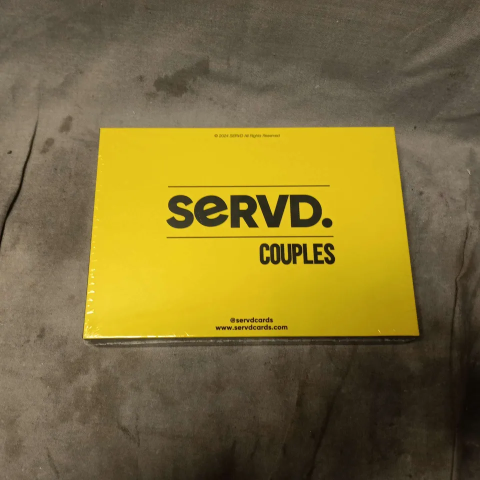 BOXED AND SEALED SERVD COUPLES GAMES