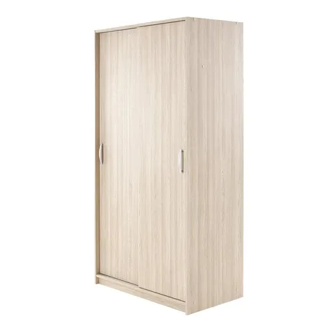 BOXED BERTE 2 DOOR SLIDING WARDROBE (2 BOXES)