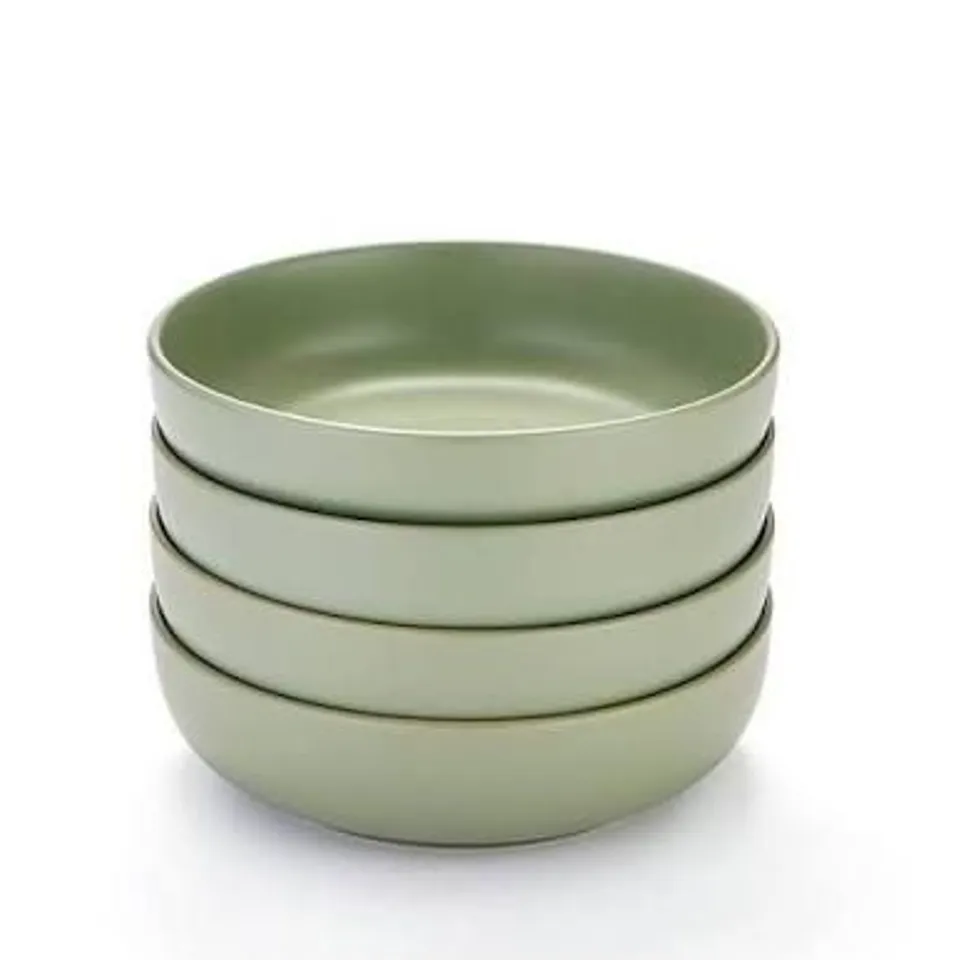 THE VERY COLLECTION GREEN SAINTES PASTA BOWLS - SET OF 4