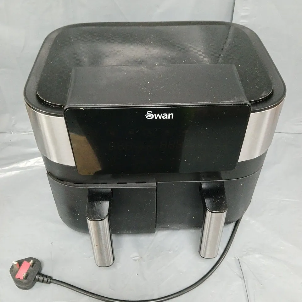 BOXED SWAN 7.6L DUAL AIR FRYER 