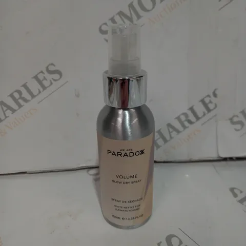 16 X PARADOX VOLUME BLOW DRY SPRAY (100ML)