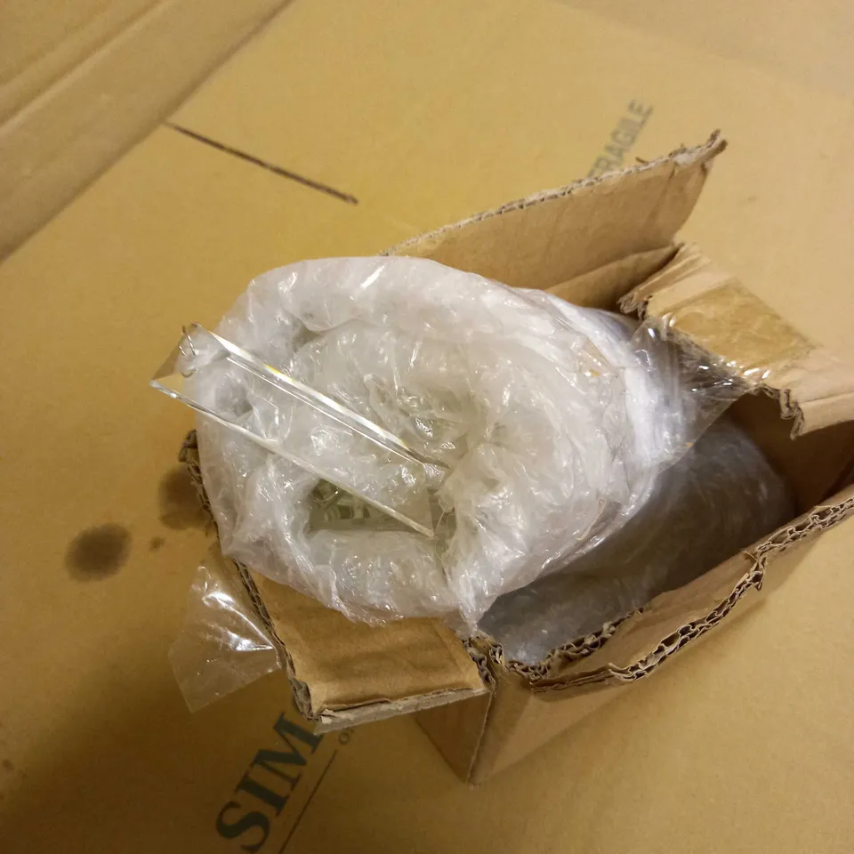 BAY LIGHTING LOIRE CHANDELIER CEILING LIGHT CLEAR/CHROME 