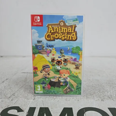 NINTENDO SWITCH ANIMAL CROSSING NEW HORIZONS