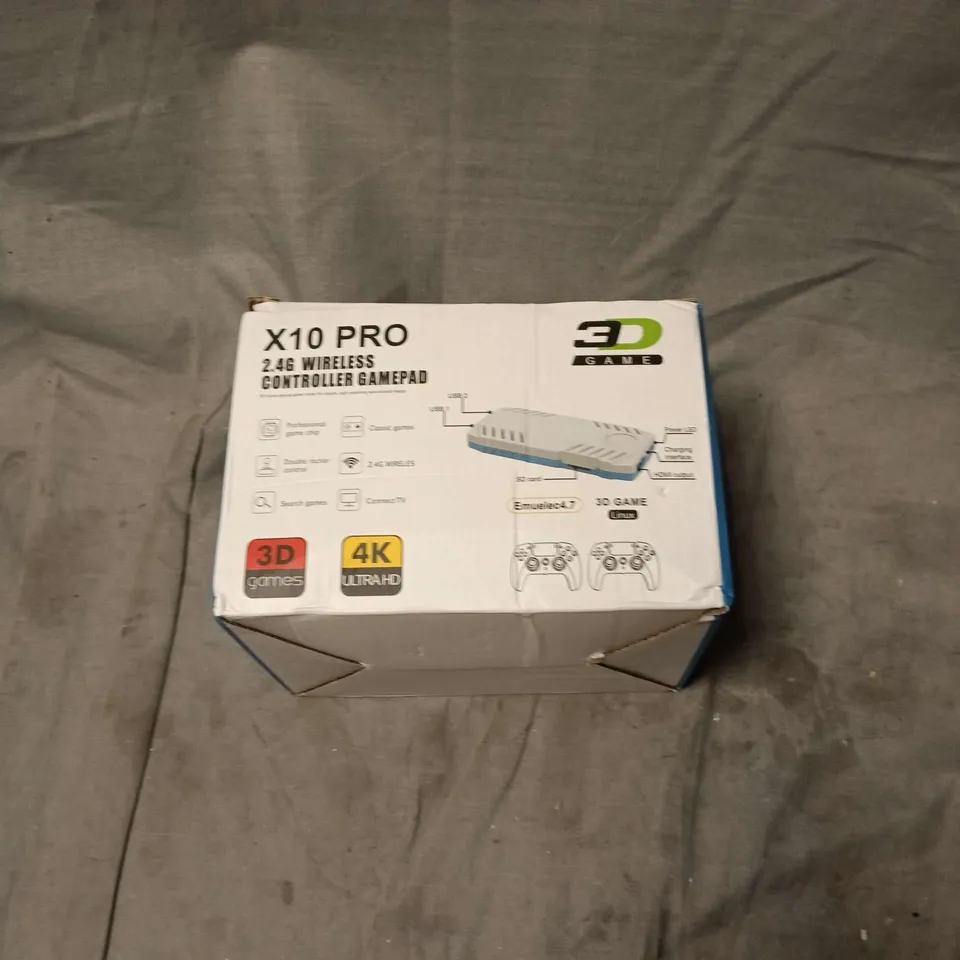 X10 PRO 2.4G Wireless Controller Gamepad – Boxed (2 Controllers + USB Lead)