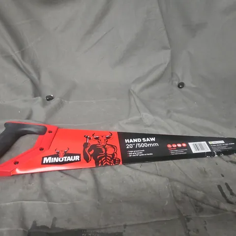 MINOTAUR HAND SAW 20IN / 500MM – SOFT GRIP HANDLE