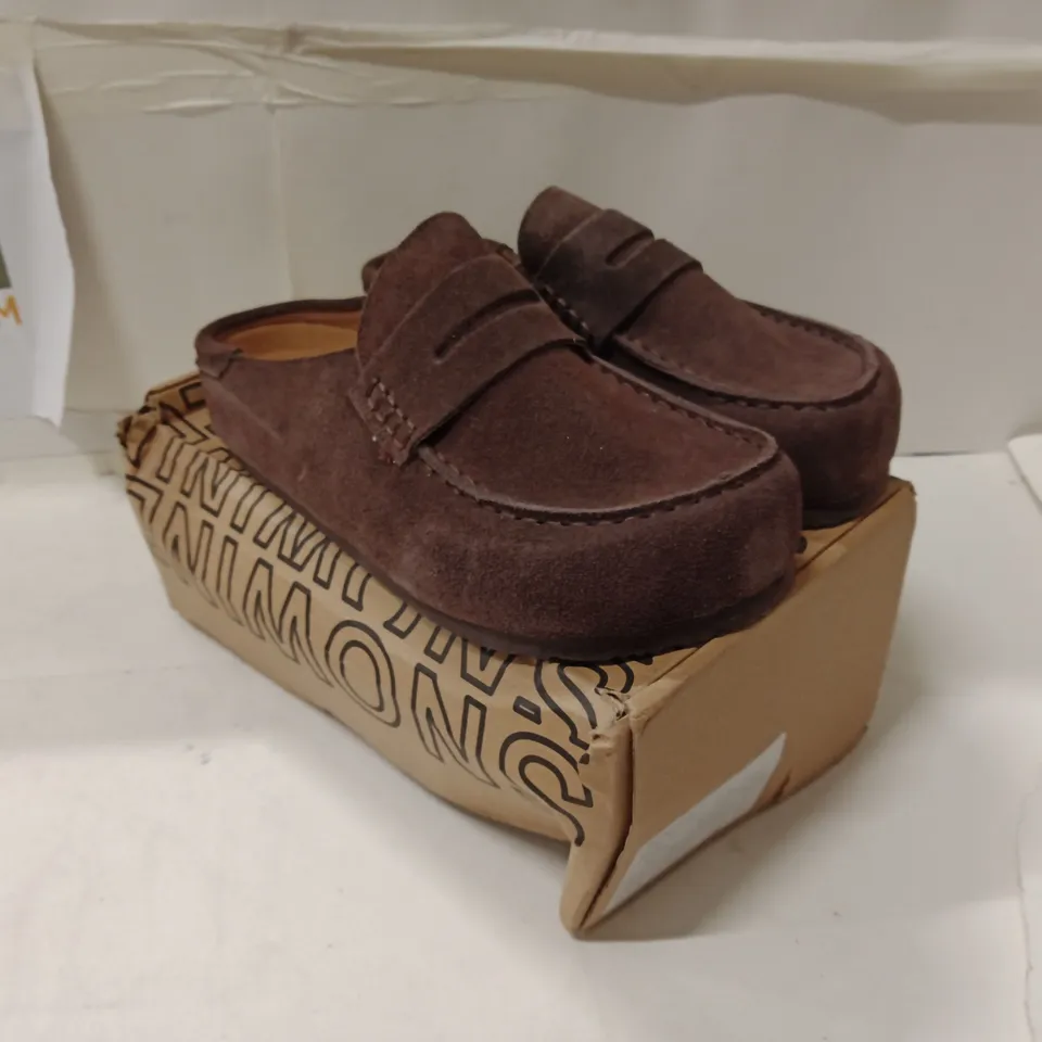 BOXED SNOWWIND CLOGS – SUEDE MOCHA, UK 6.5 (EU 39) – MEN'S