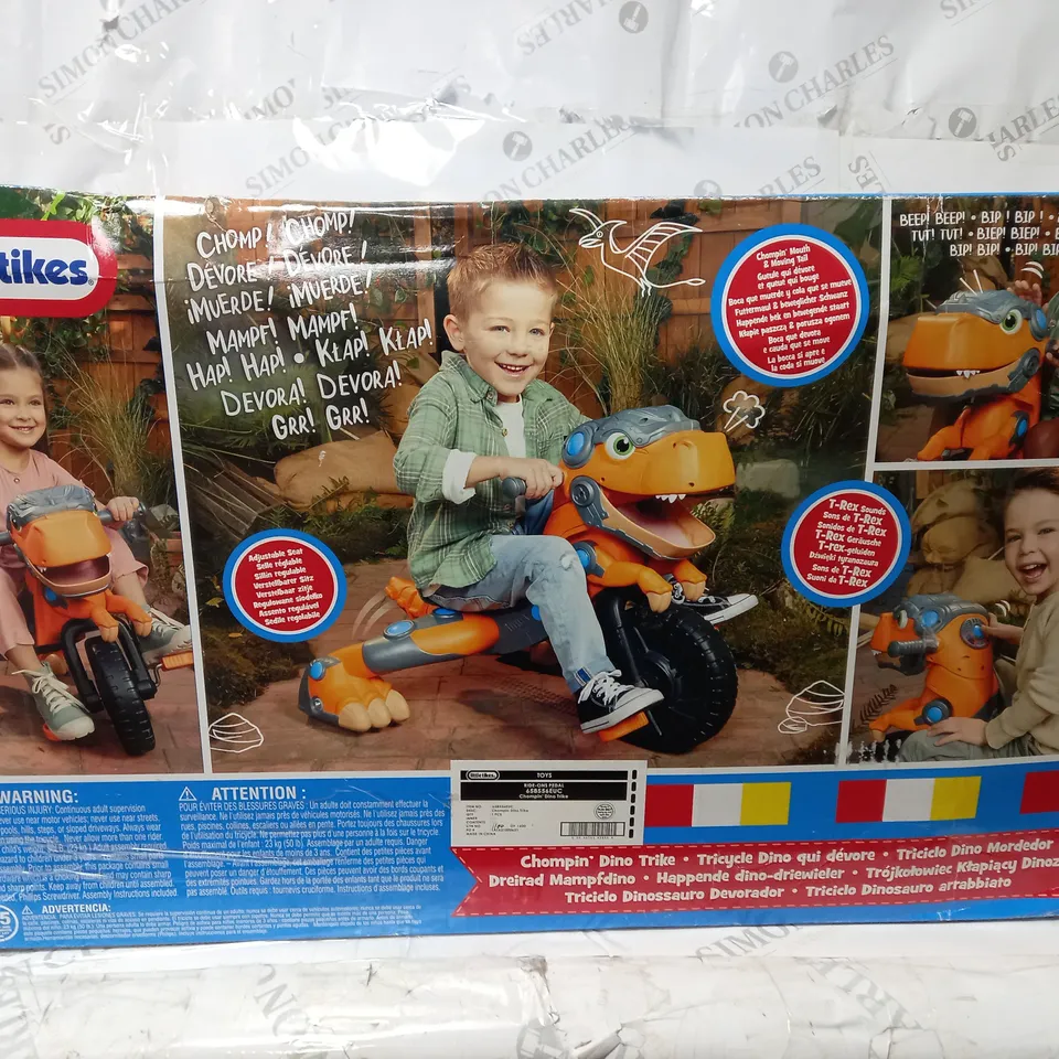 BOXED LITTLE TIKES CHOMPIN' DINO TIKE  RRP £94.99
