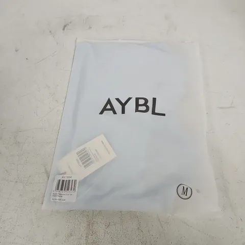 AYBL STAPLE HALTERNECK CROP TOP – PASTEL BLUE, UK M