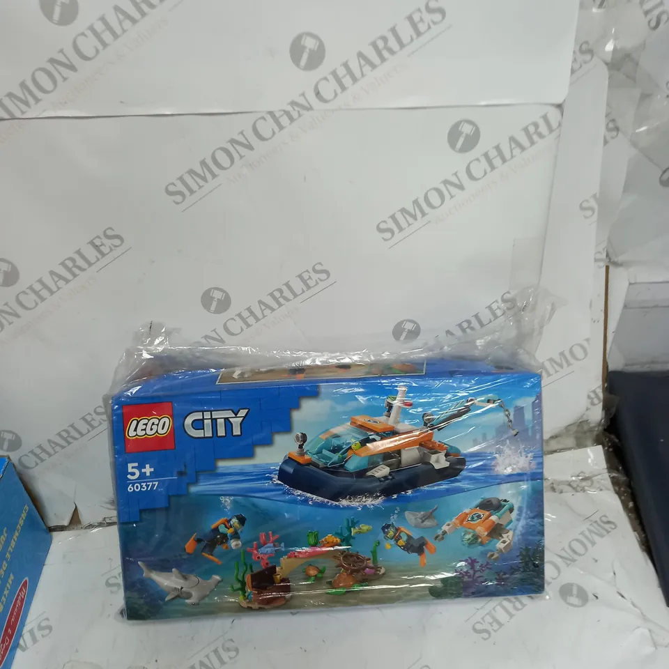 LEGO 60377 DIVING BOAT RRP £24.99