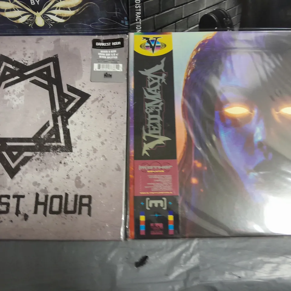 LOT OF 4 ASSORTED SEALED VINYLS TO INCLUDE DARKEST HOUR, A MODERN DAY DISTRACTION AND STRUCTURES