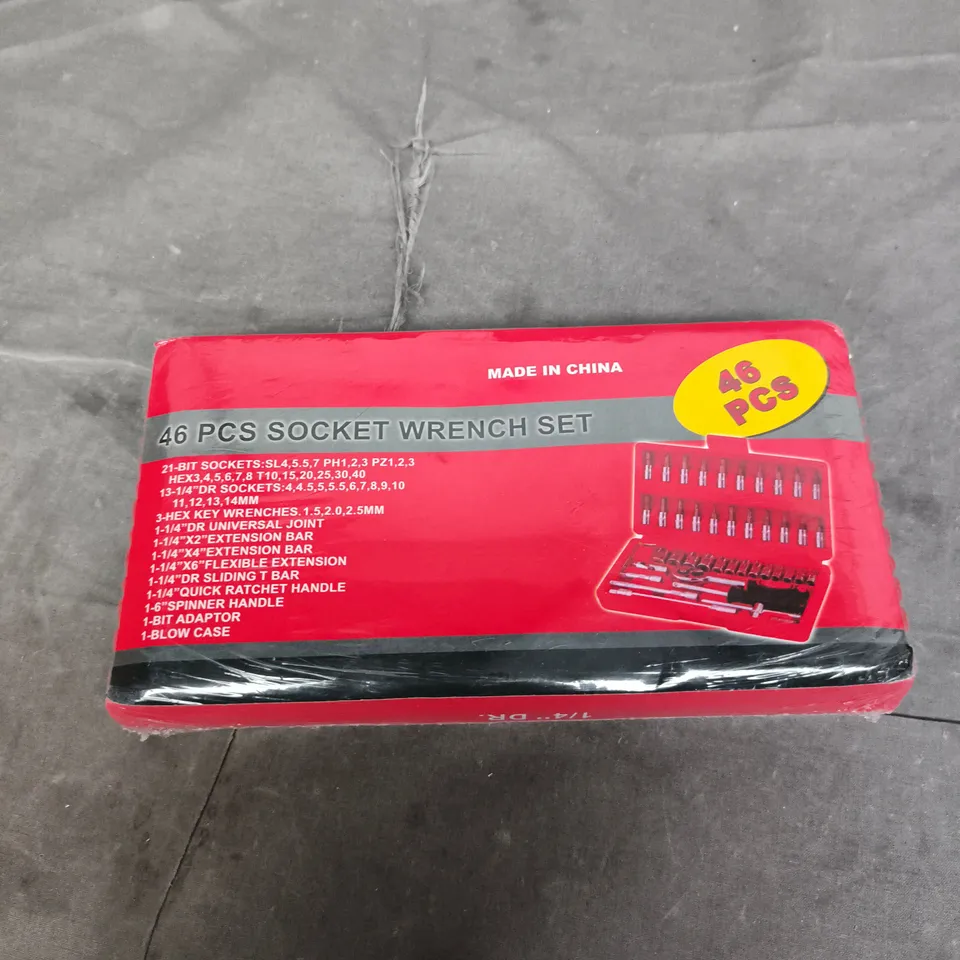 SEALED 46-PIECE SOCKET WRENCH SET