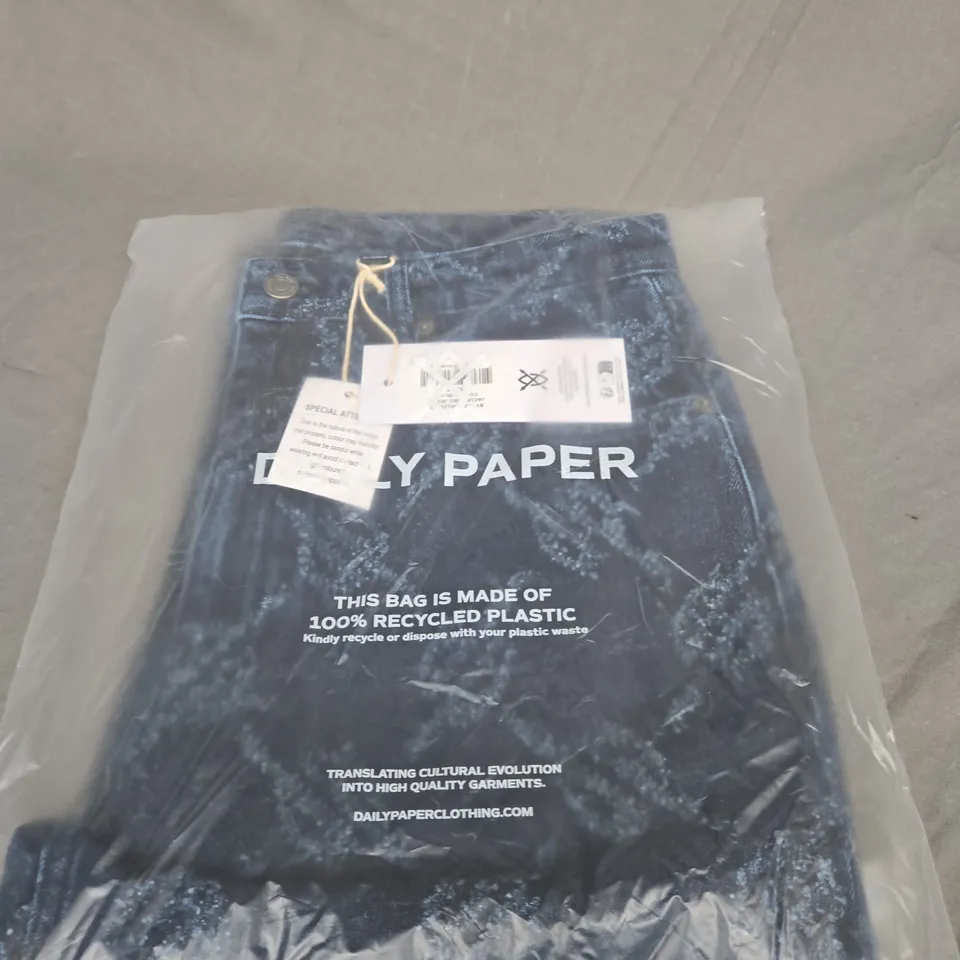 BAGGED DAILY PAPER JACOB KIBO JEANS SIZE S