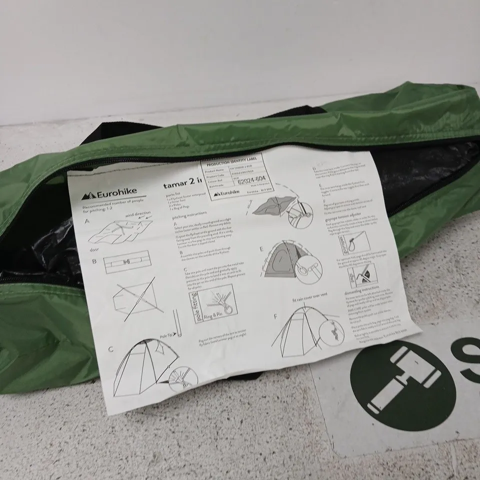 EUROHIKE TAMAR 2 TENT – CARRY BAG