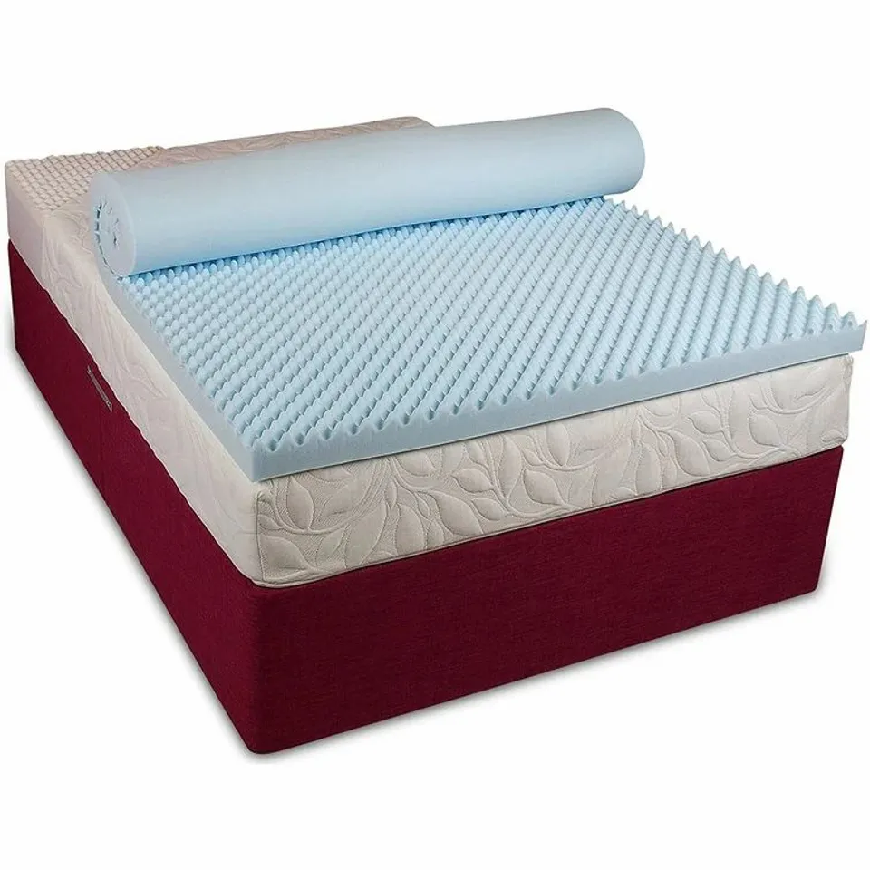 BOXED COOLBLUE EGG PROFILE MATTRESS TOPPER KING 