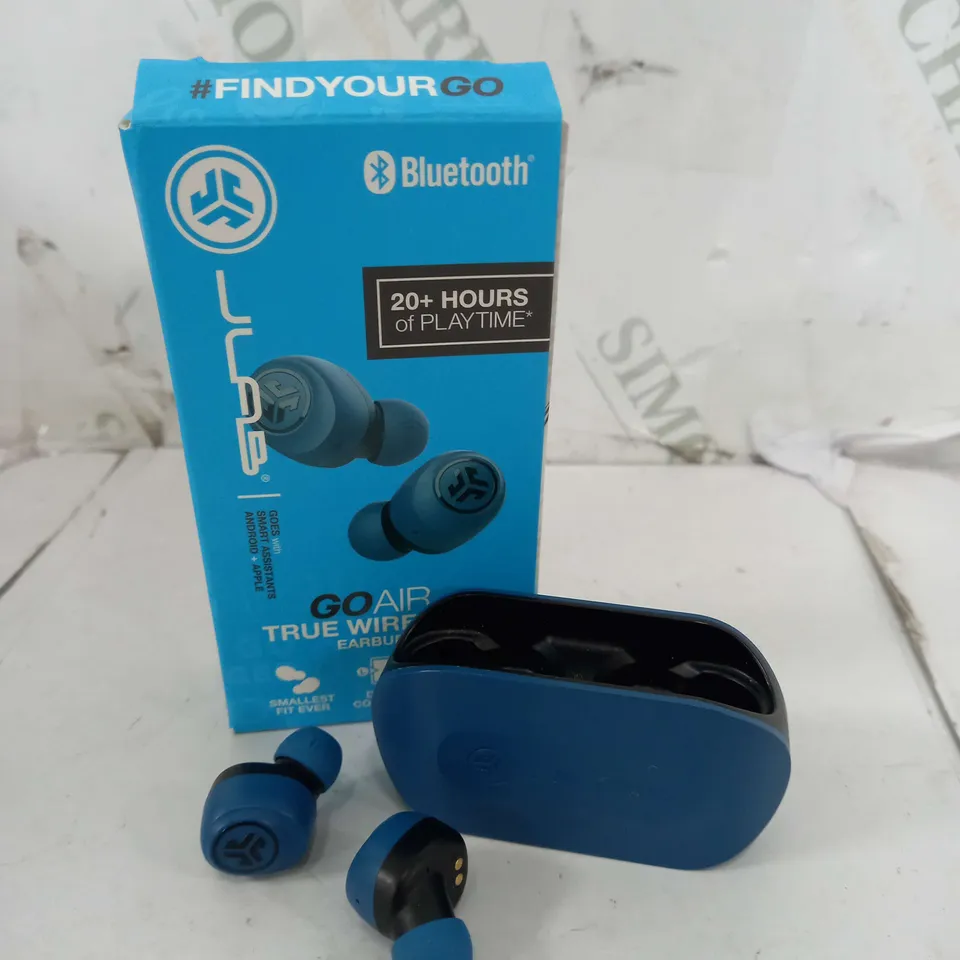 BOXED JLAB GO AIR TRUE WIRELESS EARPHONES 