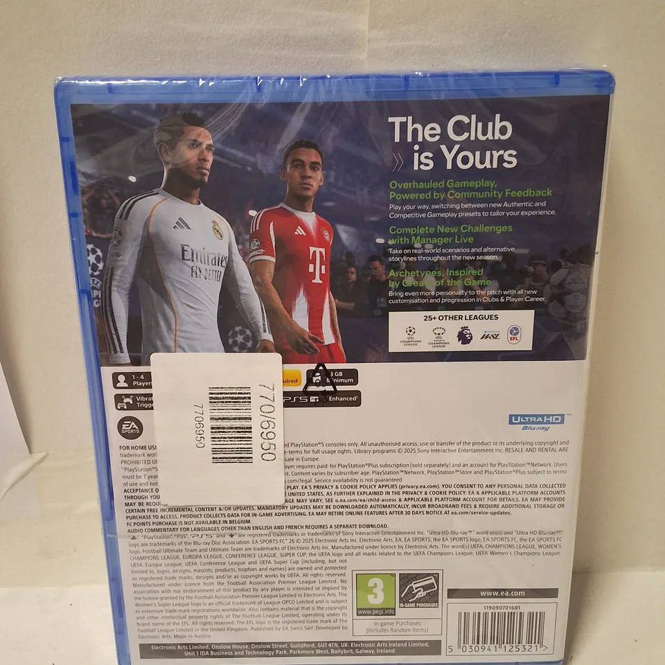 EA SPORTS FC 26 – PLAYSTATION 5