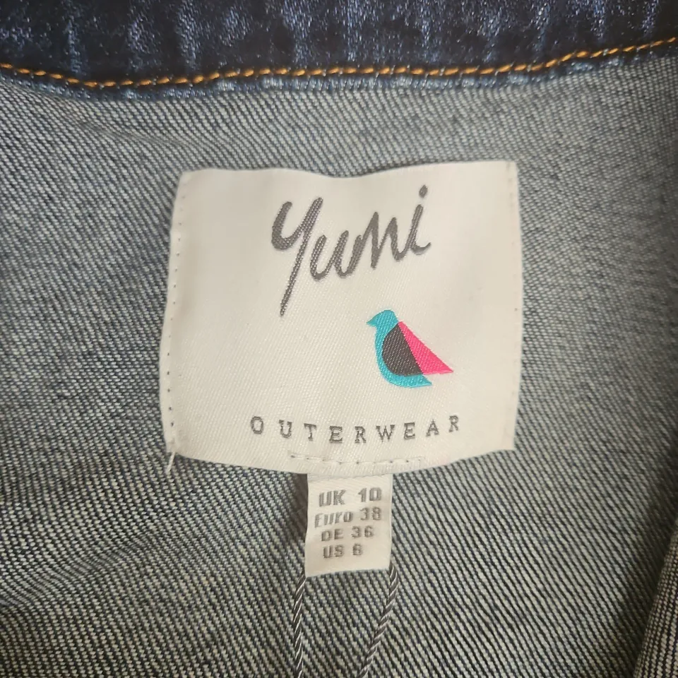 YUMI DENIM JACKET – WOMEN'S OUTERWEAR, UK 10
