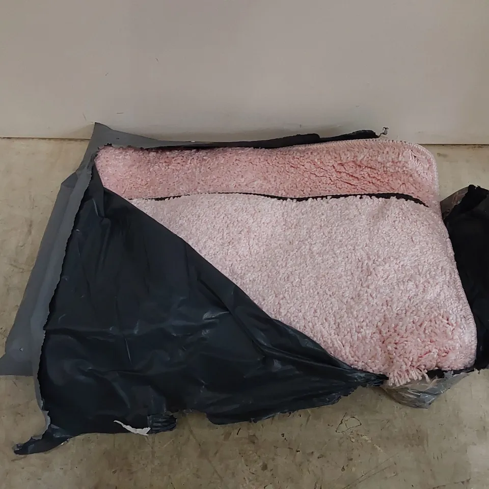 RENSHAW 100 X 100cm NON-SLIP INDOOR RUG IN PINK 