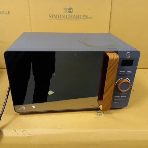 SWAN NORDIC DIGITAL MICROWAVE, 800W, SLATE GREY