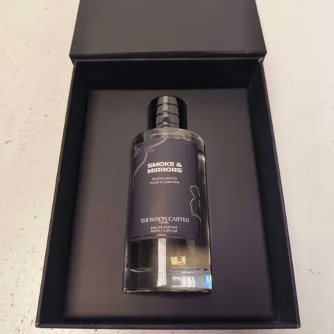 BOXED THOMSON CARTER SMOKE & MIRRORS EAU DE PARFUM - 100ML