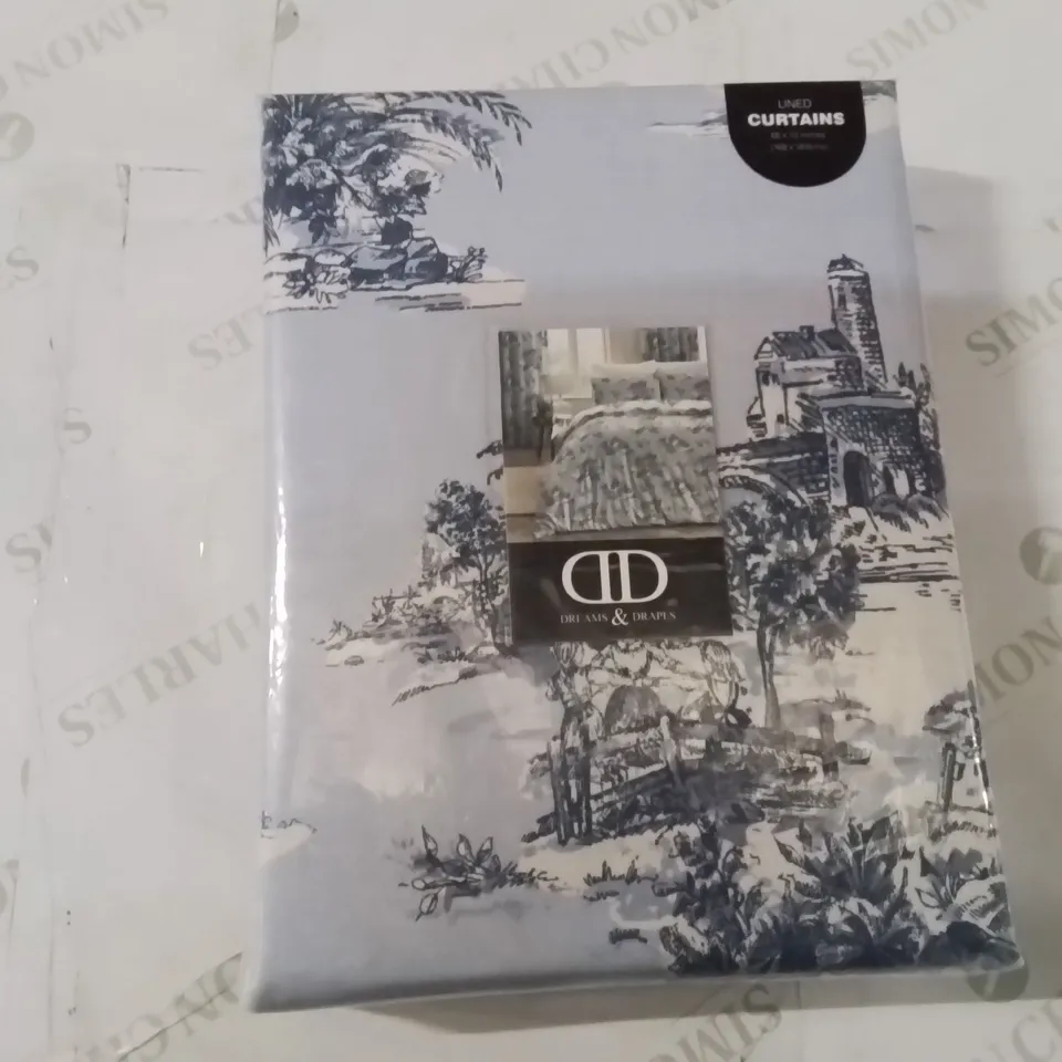 BAGGED DREAMS & DRAPES  66/72INCH CURTAIN SET.