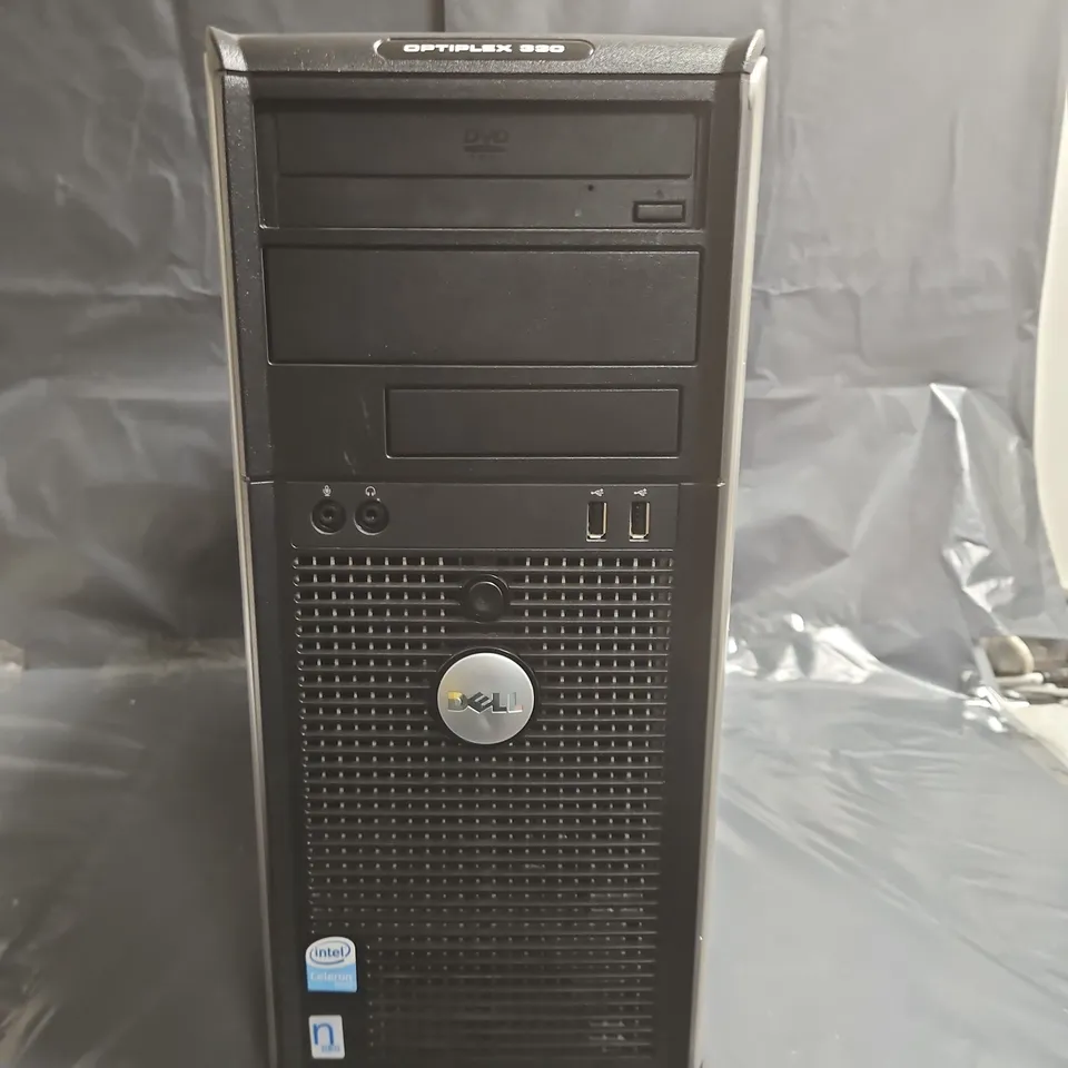 DELL OPTIPLEX 330 DESKTOP PC – INTEL CELERON 430 1.8GHZ, 2GB RAM, 320GB HDD, WINDOWS 7 HP (TOWER)