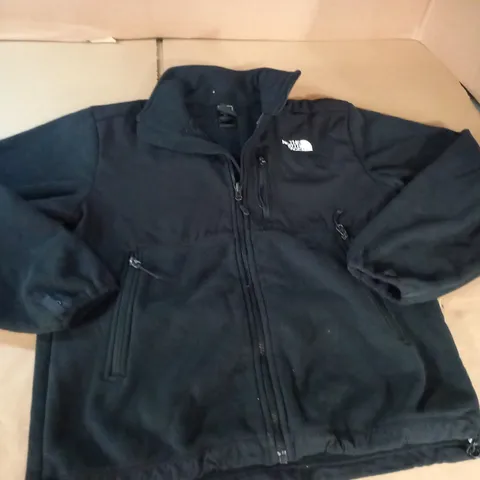 NORTH FACE BLACK ZIP THROUGH JACKET - S/P