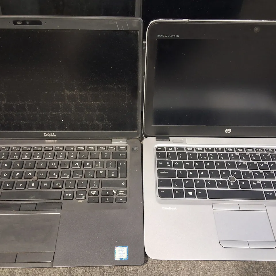 LOT OF 8 ASSORTED UNBOXED LAPTOPS TO INCLUDE THINKPAD, HP AND DELL INTEL I5'S