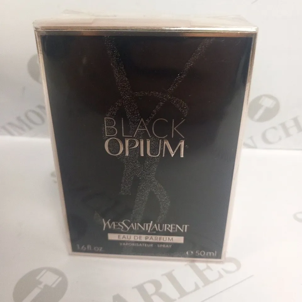 BOXED AND SEALED YVES SAINT LAURENT BLACK OPIUM EAU DE PARFUM SPRAY 50ML