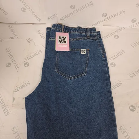 LUCY AND YAK ORGANIC DENIM JEANS SIZE 38R