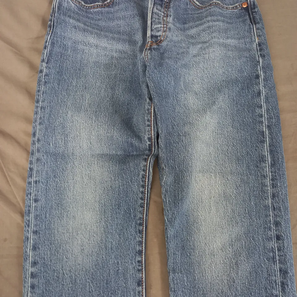 LEVI'S 501 SKINNY JEANS IN BLUE SIZE 28/30