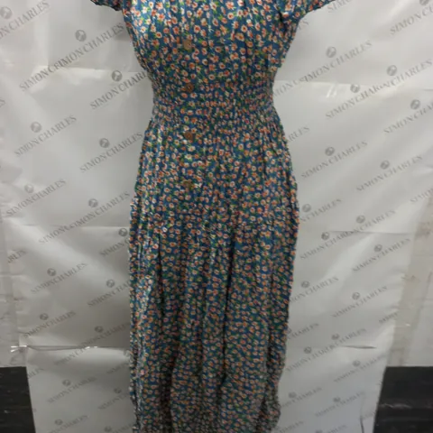 KURT MULLER FLORAL DRESS - L/XL