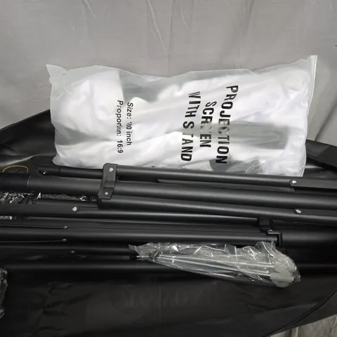 PROJECTION SCREEN WITH STAND – 180 INCH