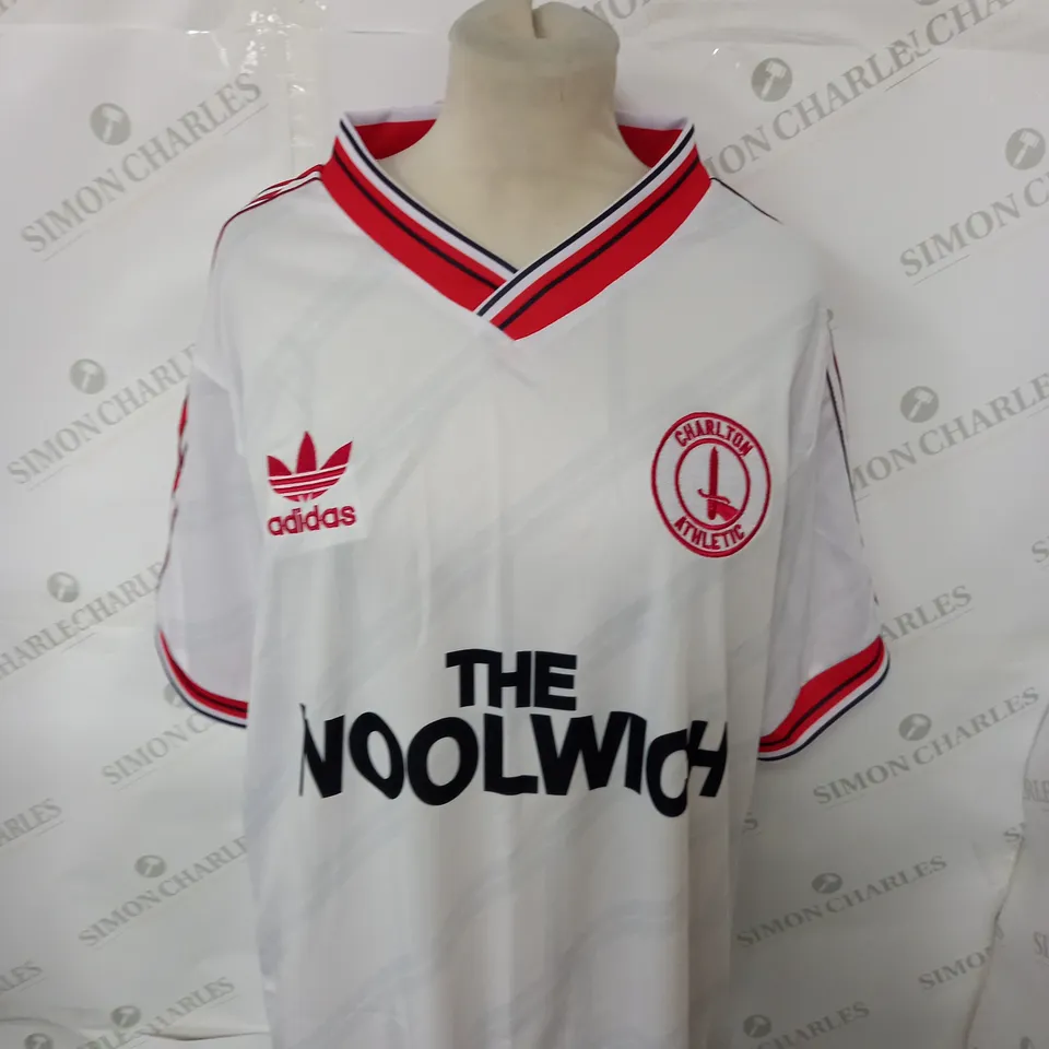 CHARLTON ATHLETIC RETRO AWAY SHIRT SIZE XL