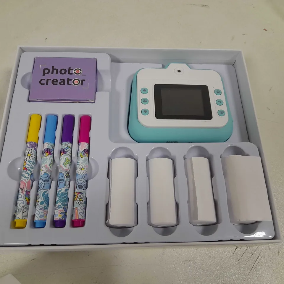 BOXED PHOTO CREATOR INSTANT CAMERA