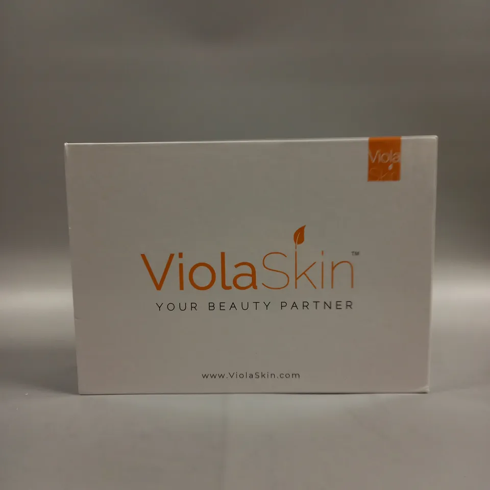 BOXED VIOLA SKIN CARE FACE CREAM, VITAMIN C SERUM, RETINOL SERUM, AND EYE SERUM 