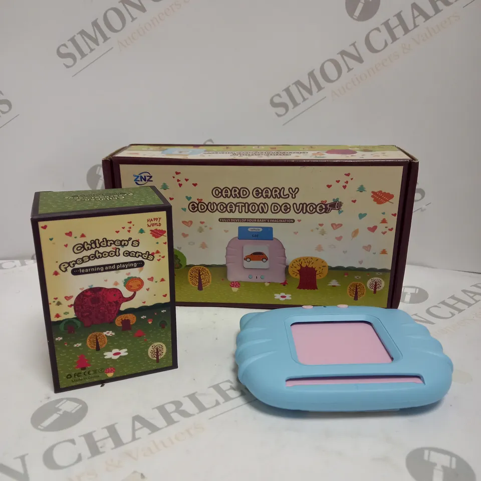 BOXED ZNZ CARD EARLY EDUCATION DEVICE