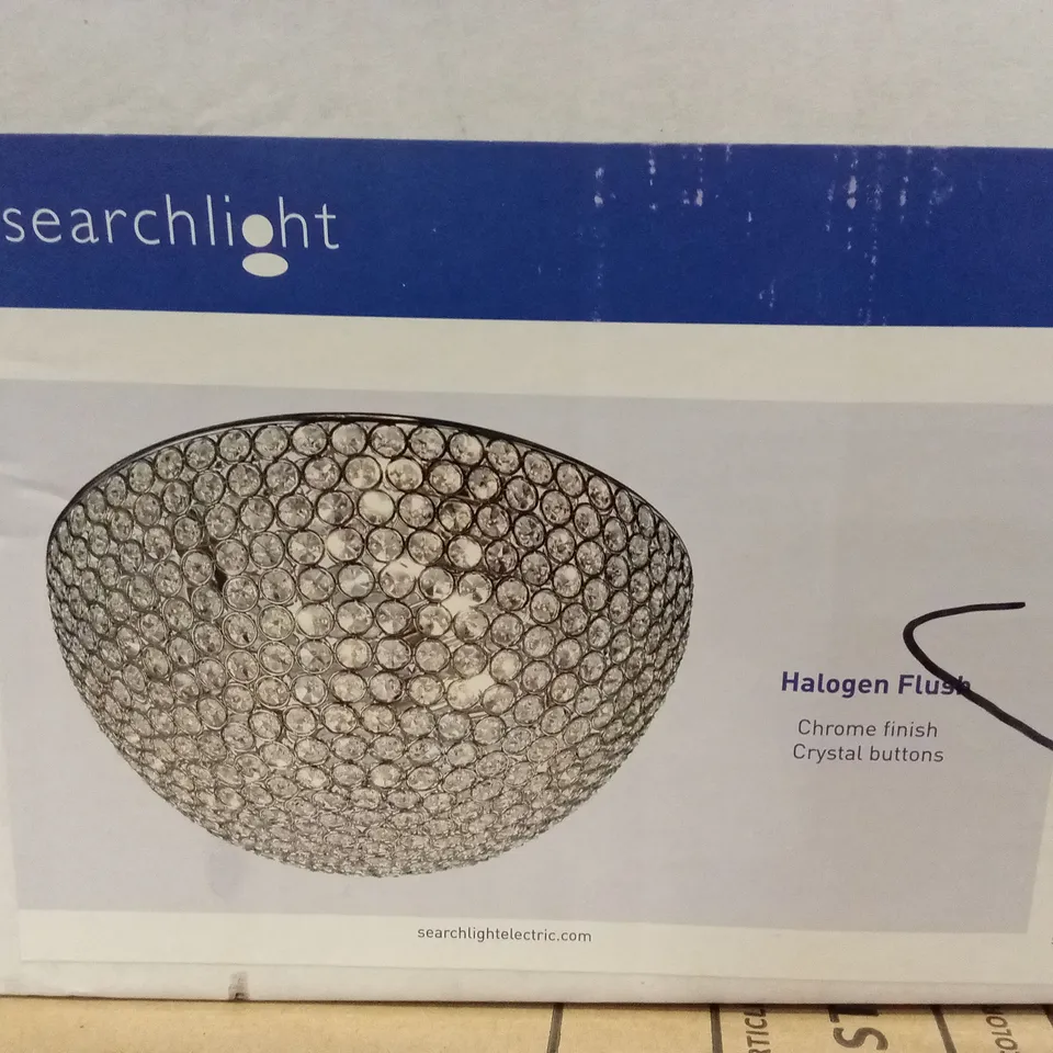 BOXED SEARCHLIGHT HALOGEN FLUSH