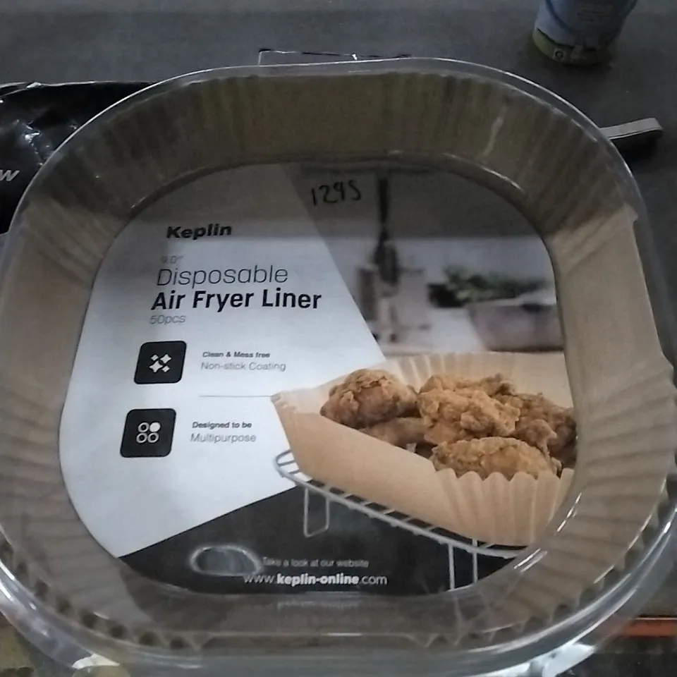 BOXED KEPLIN 9" DISPOSABLE AIR FRYER LINER 