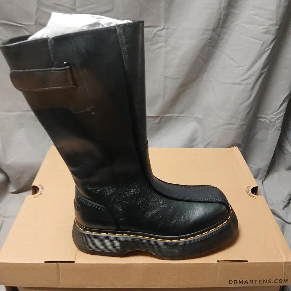 BOXED DR. MARTENS BUZZ HI BOOTS – UK 5 (EU 38) – BLACK
