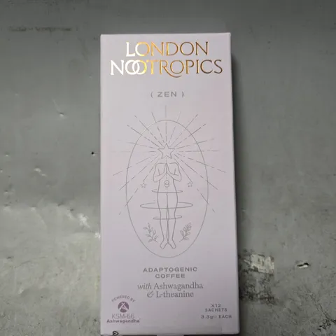 SEALED LONDON NOOTROPICS APOPTOGENIC COFFEE WITH ASHWAGANDHA & L-THEANINE